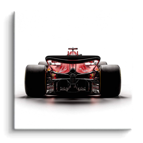 Ferrari F1 Car Obraz na Płótnie PCV Matowy