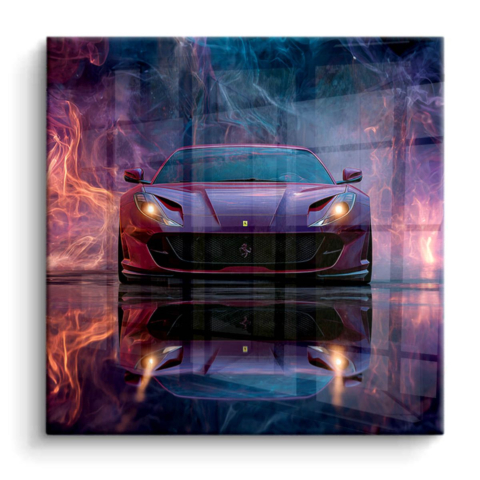 Ferrari Art en PVC Brillant