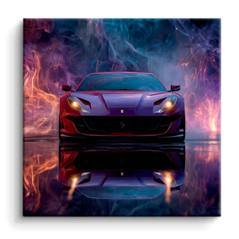 Ferrari Obraz na Płótnie PCV Matowy