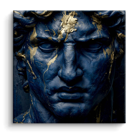 Zeus PVC Matt Leinwandbild