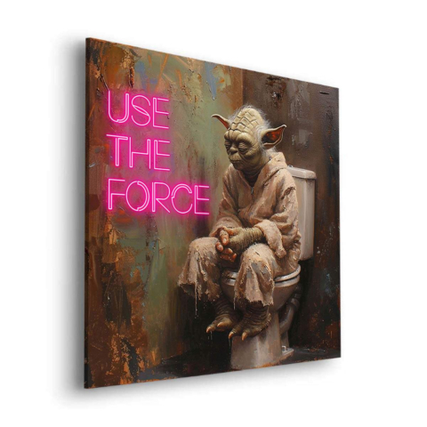 USE THE FORCE Dibond Matt Art
