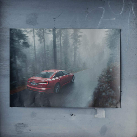 Audi A8 Poster Art