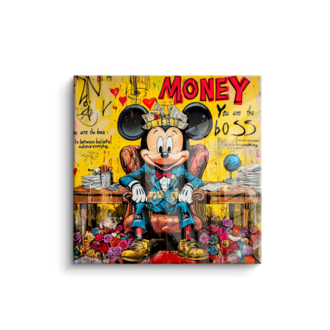 Boss Maus Geld PVC Glänzend