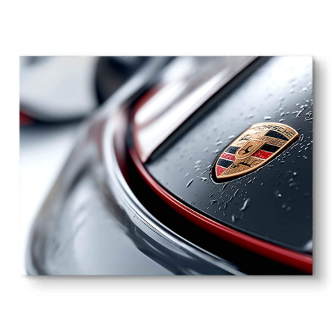 Porsche Obraz na Płótnie PCV Matowy