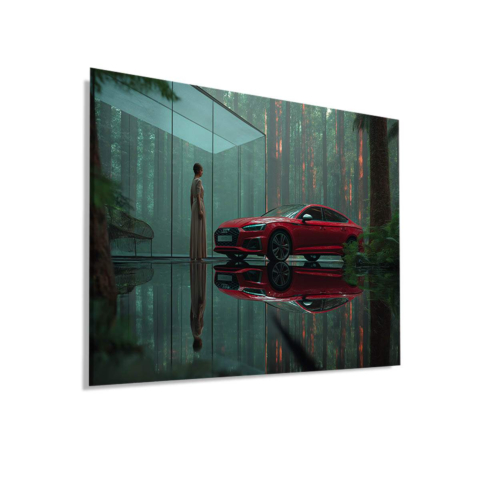 Audi RS 5 Arte en Dibond PVC Mate