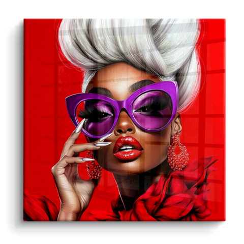 Vivid Glamour PVC Gloss Art