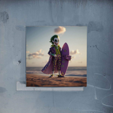 Joker Surfista Póster