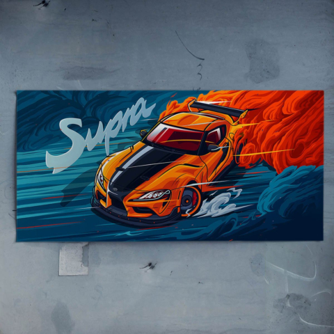 Rasende Flamme Poster