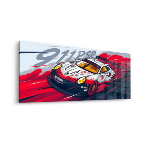 Porsche 911 RSR Acrylic Glass Art