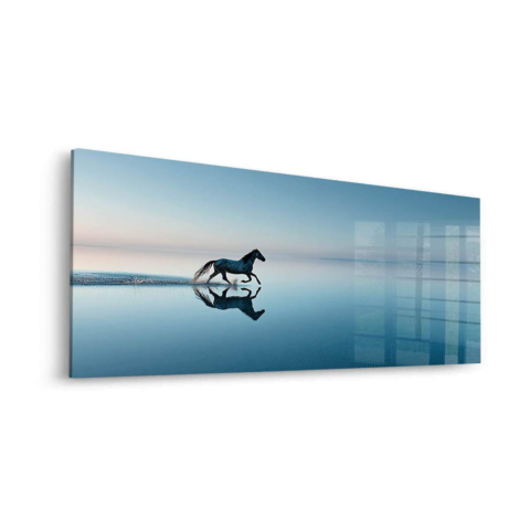 Running Reflection Acrylic Glass Art