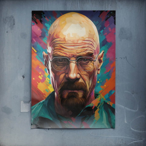 Plakat z Breaking Bad