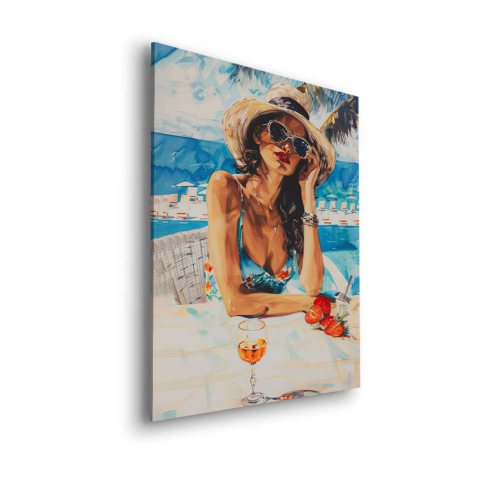Elegancja Tropikalna Dibond Matowy Art
