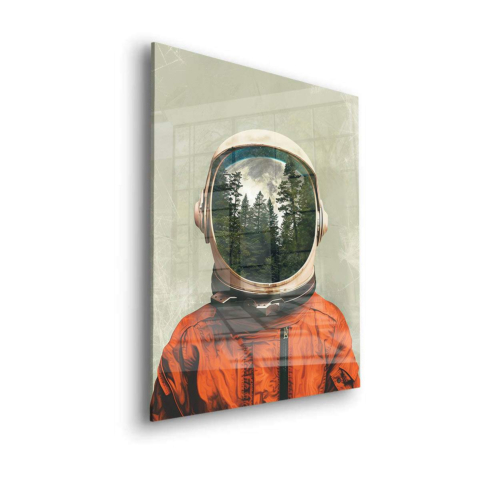 Explorateur Cosmique Verre Acrylique