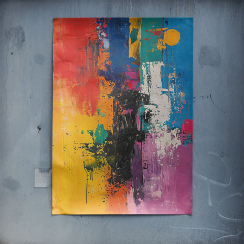 Harmonie Vibrante Poster