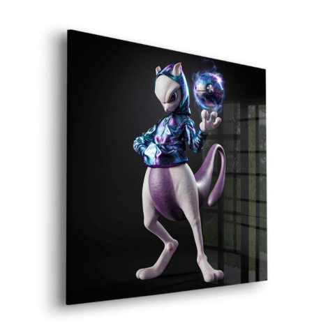 Cyber Cat Trainer Acrylic Glass Art
