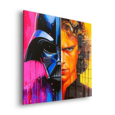 Star Wars und Portrait Acrylglasbild