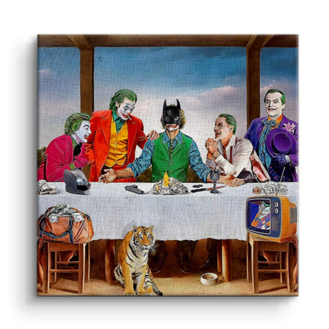 Le Dernier Repas du Joker Toile