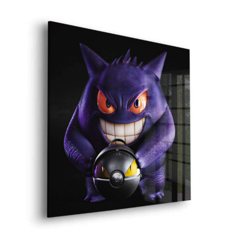 Compte à rebours de Gengar Verre Acrylique
