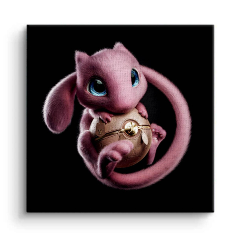 Verzauberter Baby-Drache Leinwandbild