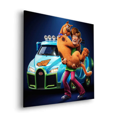Scooby-Doo et Shaggy Art en Dibond PVC Mat