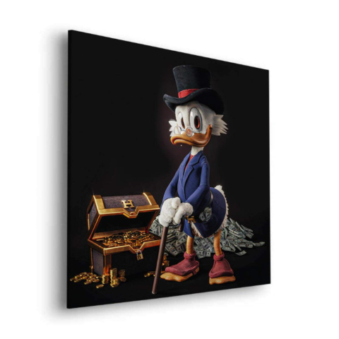 Riches et Pouvoir Dibond PVC Mat