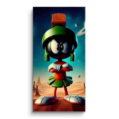 Galactic Guardian Print PVC Mat Art