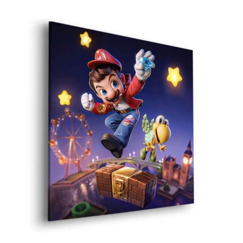 Super Mario Odyssey Art Dibond PVC Mat