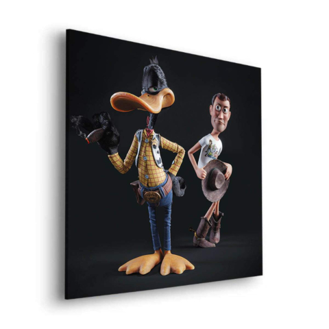 Outlaw Pals Dibond Matt Art