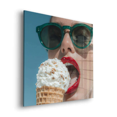 Gourmandises Fraîches Verre Acrylique