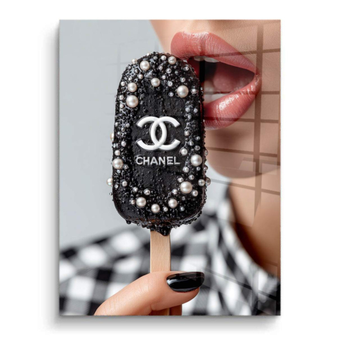 Lody Chanel Obraz na PCV Połysk