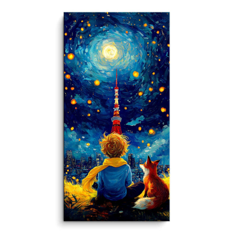 Nacht Himmel Traum PVC Matt Kunst