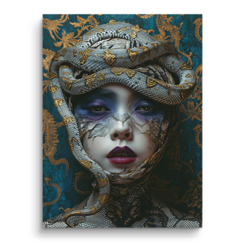 Serpent Empress PVC Mat Art