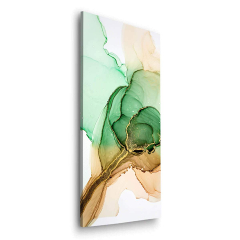 Sérénité Verte Art Dibond PVC Mat