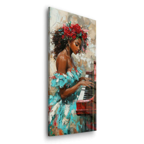 Melodie in Blüte Acrylglas