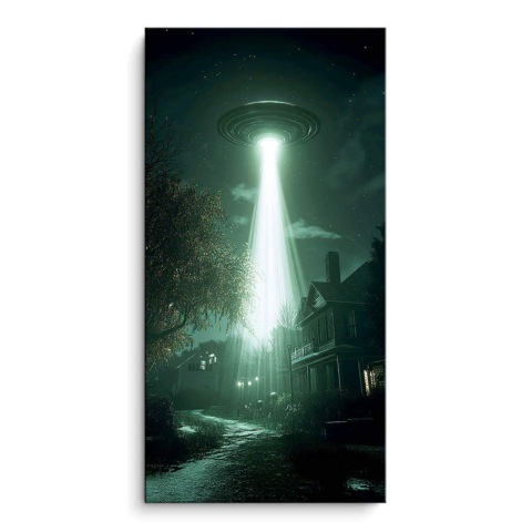 UFO Encounter PVC Matt Art
