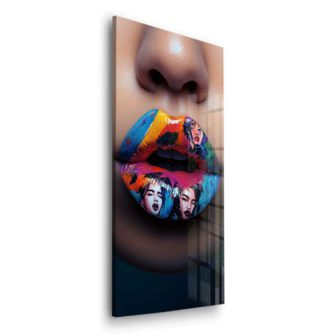 Bunte Ausdrucke Acrylglas