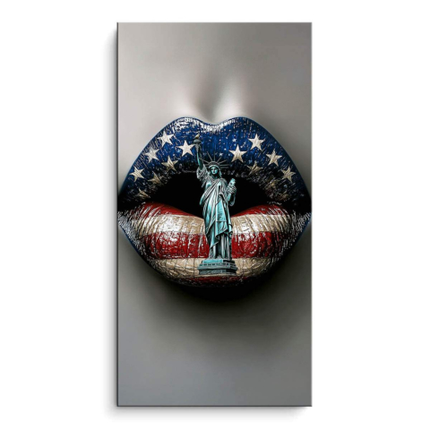 Patriot Lips PVC Matt Art