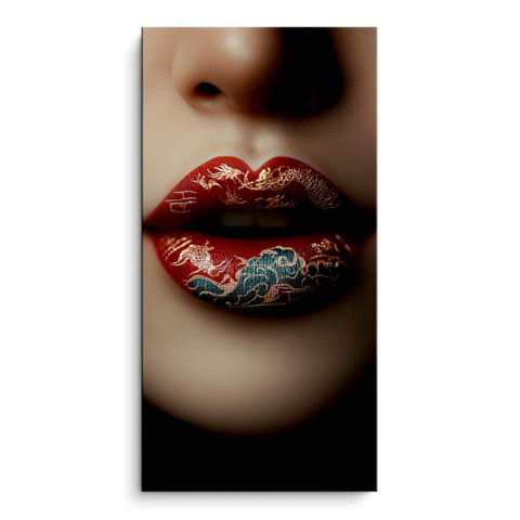 Dragon Lips PVC Matt Art