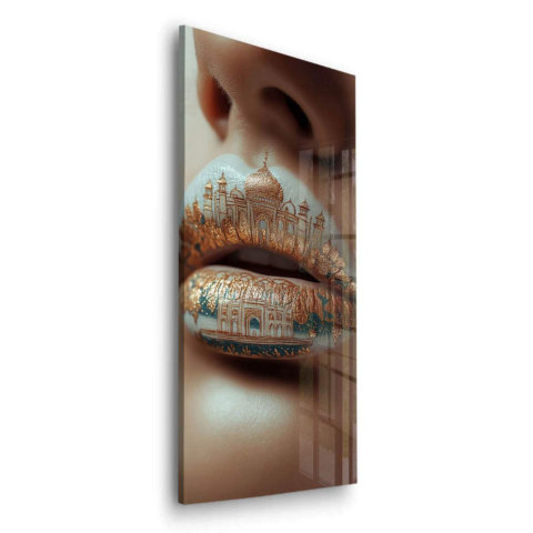 Goldener Mughal-Palast Acrylglas