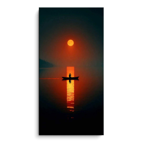 Refleksja w blasku księżyca PCV Matowy Obraz