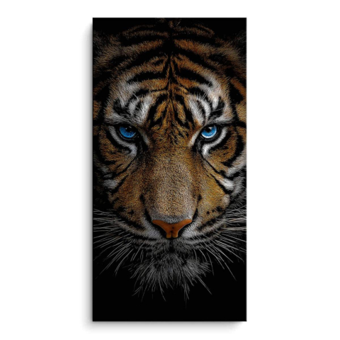 Fierce Blue Eyes PVC Matt Art