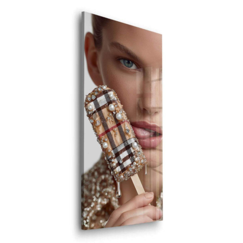 Chocolate Pop-Tart Acrylic Glass Art
