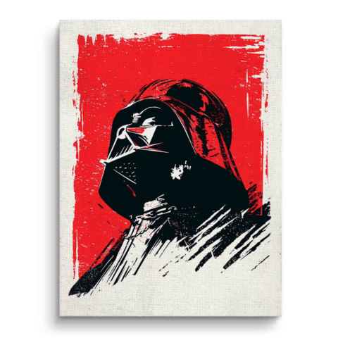 Arte de Darth Vader en Lienzo