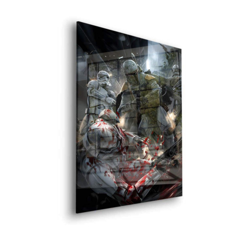 Schlacht der Mandos Acrylglasbild