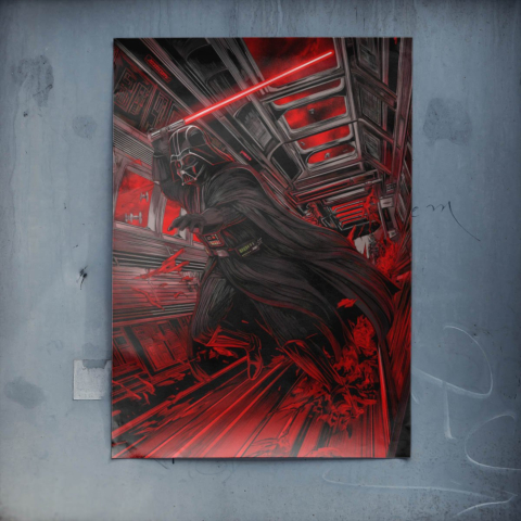 Attaque de Dark Vador Poster