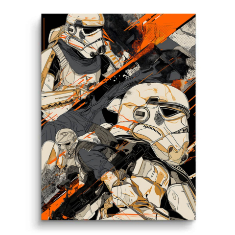 Persecución de Soldado Imperial PVC Mate