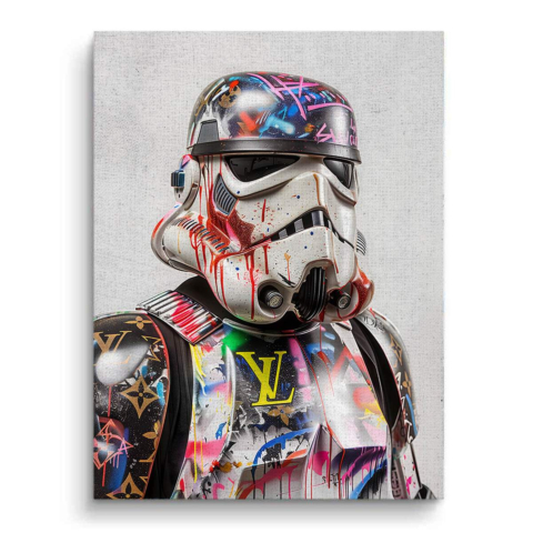 Street Art Warhammer Canvas Art
