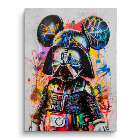 Mickey Remix Canvas Art