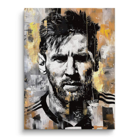 Intense Gaze Canvas Art