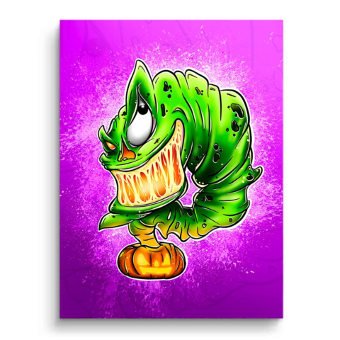 Halloween Creeper PVC Matt Art